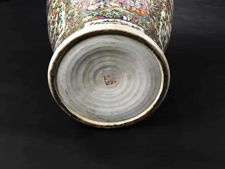 Detailabbildung: Paar große Porzellanvasen