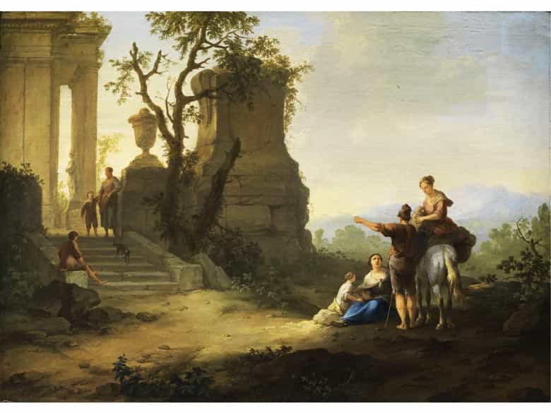 Detailabbildung: Franz de Paula Ferg, 1689 Wien - 1740 London