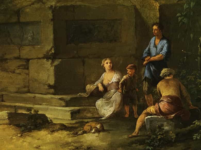 Detailabbildung: Franz de Paula Ferg, 1689 Wien - 1740 London