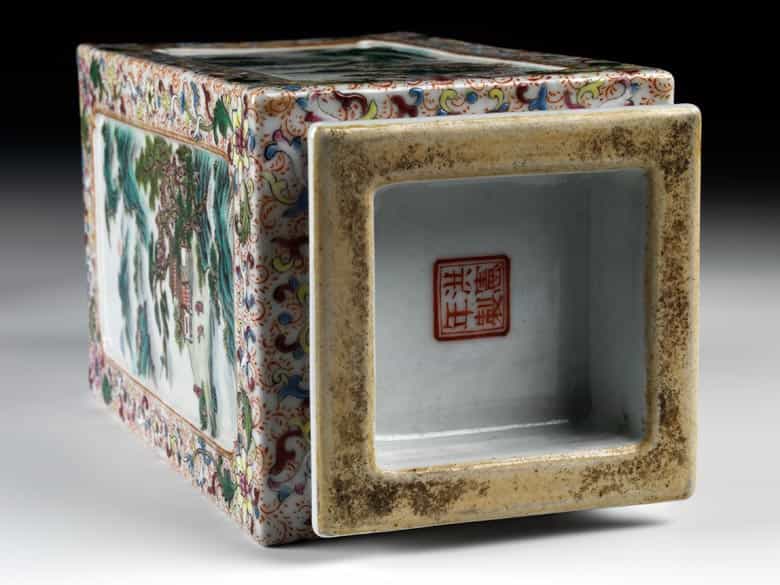 Detailabbildung: Porzellanvase