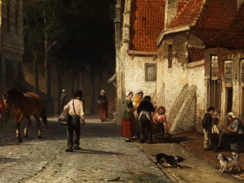 Detailabbildung: Cornelis Springer, 1817 - 1891