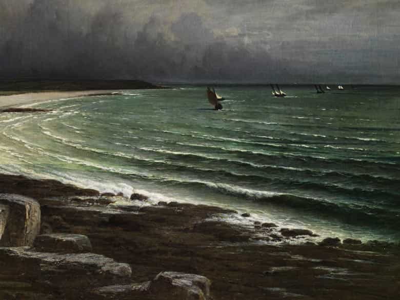 Detailabbildung: Gustave Courbet, 1819 Ornans - 1877 La Tour de Peilz