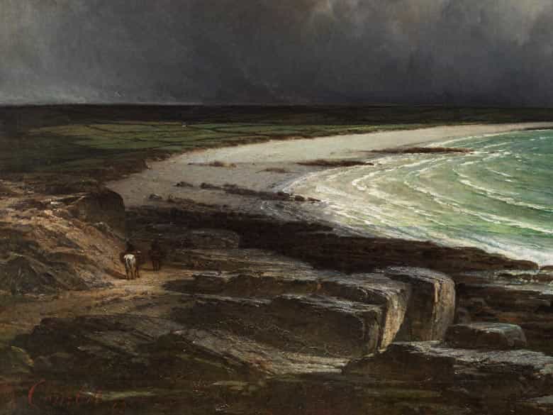 Detailabbildung: Gustave Courbet, 1819 Ornans - 1877 La Tour de Peilz