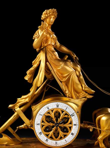 Detailabbildung: Kaminuhr