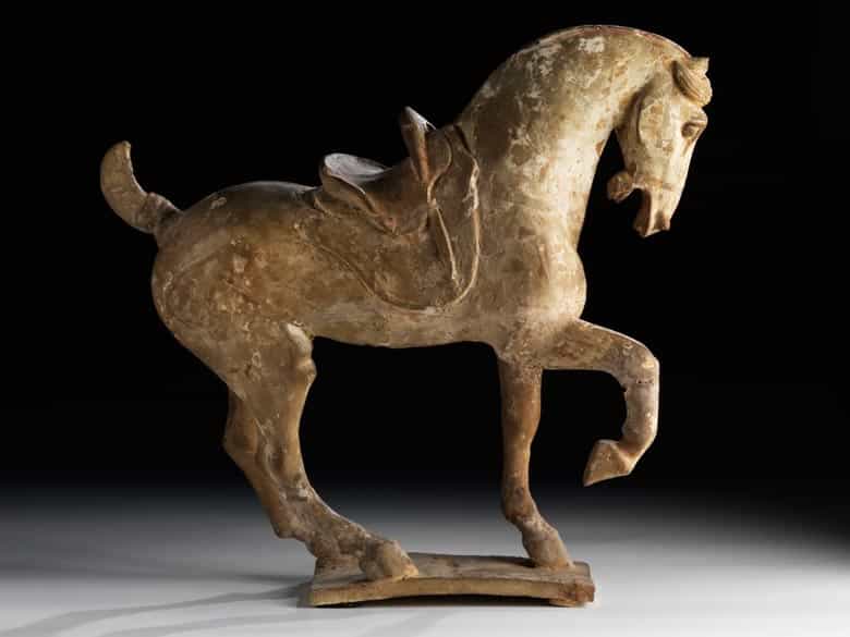Detailabbildung: Chinesisches Terracotta-Pferd