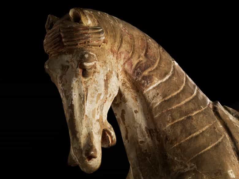 Detailabbildung: Chinesisches Terracotta-Pferd