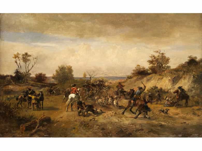 Detailabbildung: Alfred Ritter von Malheim-Friedländer, 1860 Wien - 1927 Wien