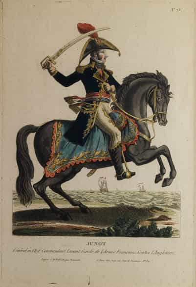 Detailabbildung: Serie von 13 Stichen mit Darstellung der Generäle und Admiräle des französischen Heeres gegen England