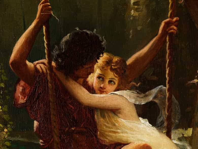 Detailabbildung: William Adolphe Bouguereau, 1825 Paris - 1905 Paris, zug.