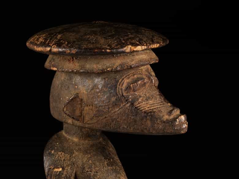 Detailabbildung: Senufo-Reiterfigur