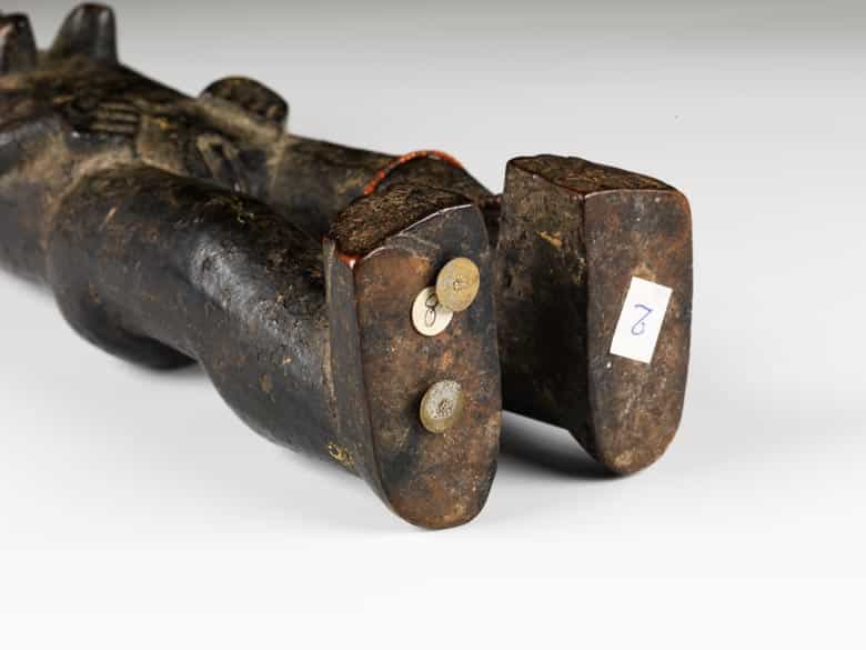 Detailabbildung: Weibliche Ashanti-Ahnenfigur