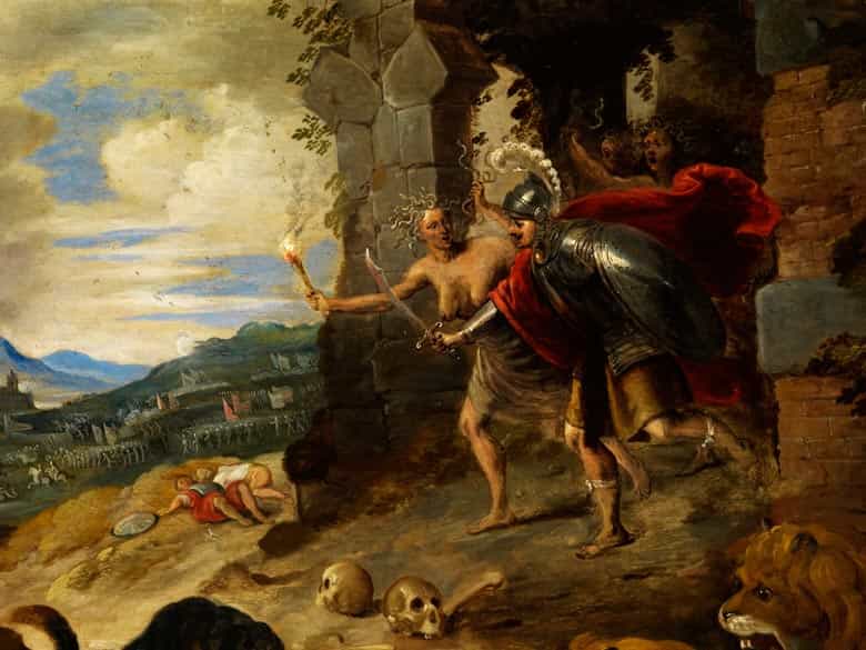 Detailabbildung: Jan Brueghel der Jüngere, 1601 Antwerpen - 1678 Antwerpen