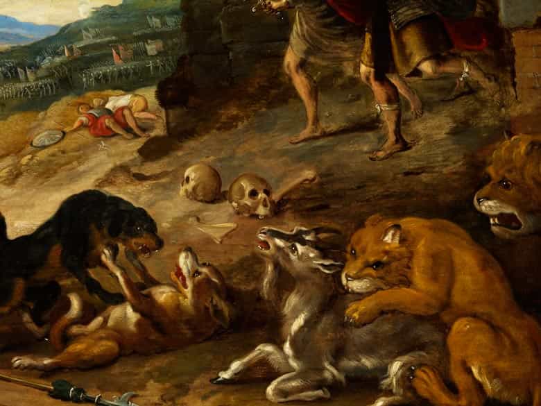 Detailabbildung: Jan Brueghel der Jüngere, 1601 Antwerpen - 1678 Antwerpen