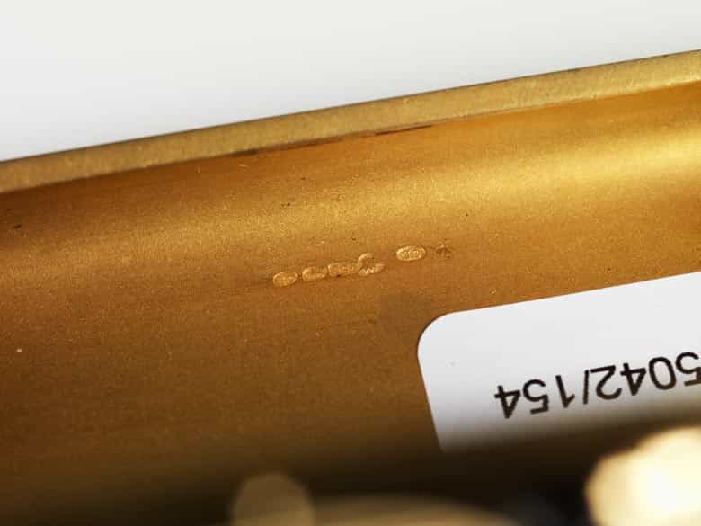 Detailabbildung: Golddose