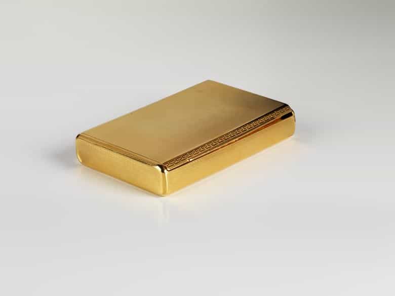 Detailabbildung: Golddose