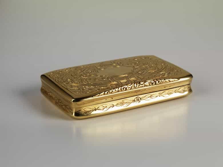 Detailabbildung: Golddose