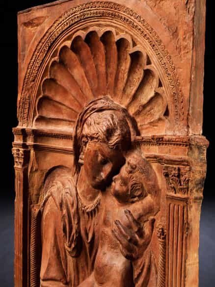 Detailabbildung: Florentinischer Bildhauer im Umkreis von Donatello, 1386 - 1466 und Michelozzo, 1396 - 1472, bzw. Werkstatt