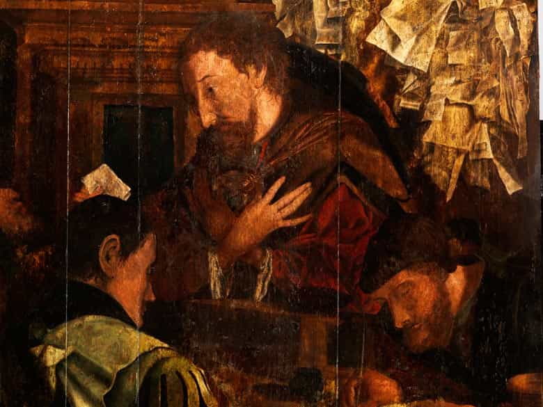 Detailabbildung: Marinus van Reymerswaele, 1490 - 1567