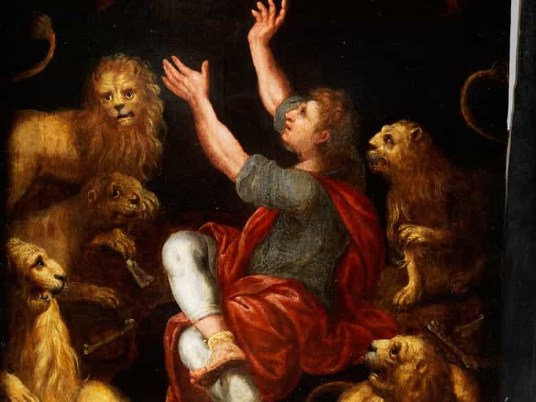 Detailabbildung: Marten de Vos, 1532 Antwerpen - 1603 Antwerpen, zug.