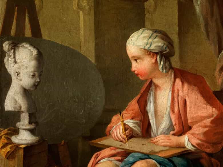 Detailabbildung: Maler der Französischen Schule des 18. Jahrhunderts, in der Nachfolge von François Boucher