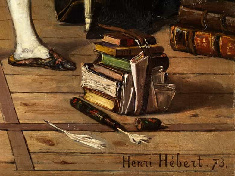 Detailabbildung: Henri Hébert, 1849 - 1917