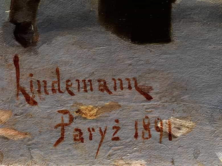 Detailabbildung: Manfred Lindemann-Frommel, 1852 München - 1938