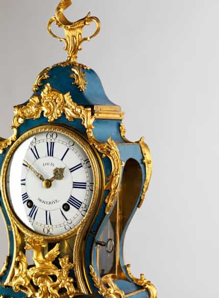 Detailabbildung: Französische Pendule von Louis Montjoyé