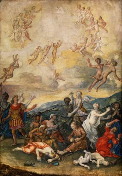 Detailabbildung: Deutscher Maler des 18. Jahrhunderts