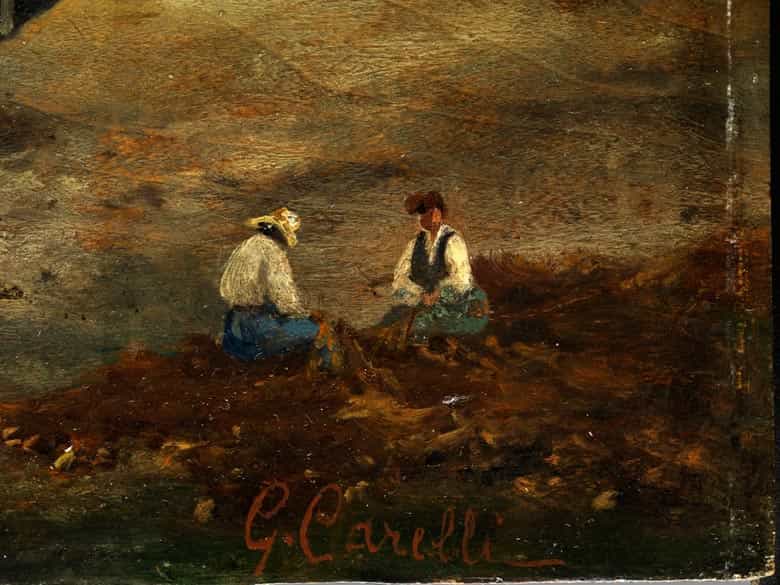 Detailabbildung: Giuseppe Carelli, 1858 Neapel - 1921