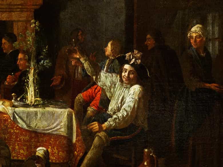 Detailabbildung: Jan Joseph Horemans, 1714 Antwerpen - nach 1790, zug.