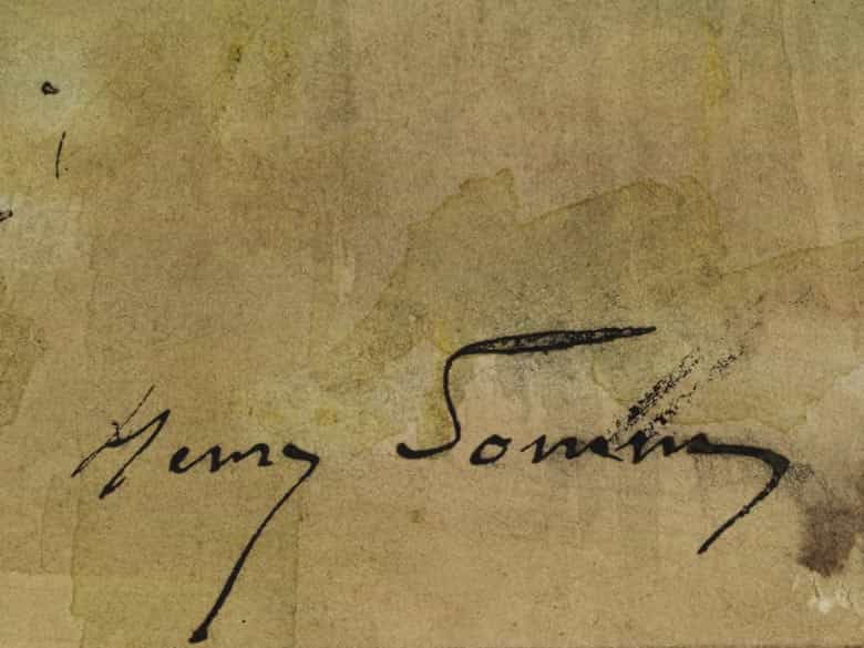 Detailabbildung: Henri Somm, 1810 - 1889