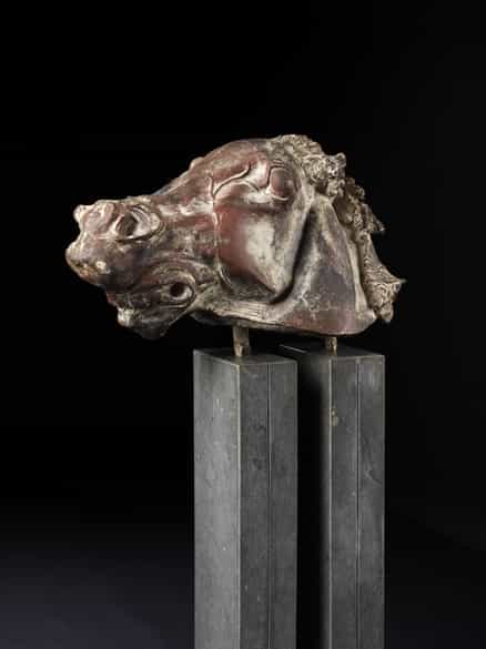 Detailabbildung: Arthur Spronken, 1930 Beek, Niederländischer Bildhauer der Moderne. 