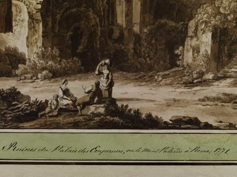 Detailabbildung: Jacob Philipp Hackert, 1737 Prenzlau - 1807 Florenz