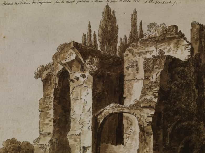 Detailabbildung: Jacob Philipp Hackert, 1737 Prenzlau - 1807 Florenz