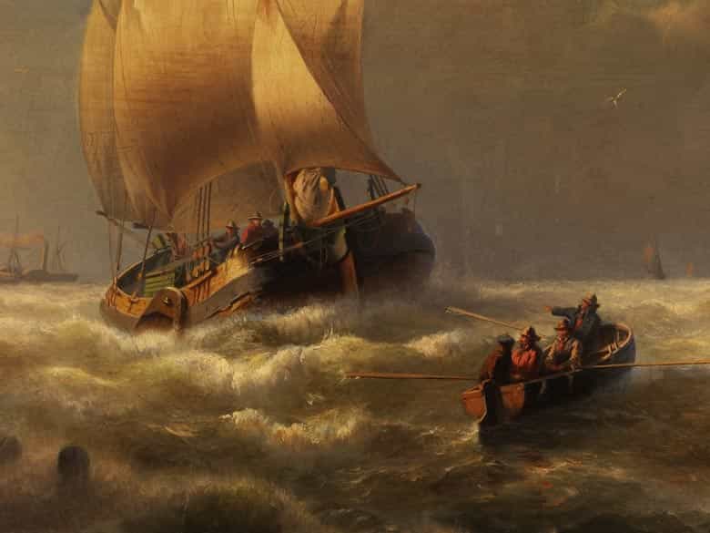Detailabbildung: Franz Johann (Wilhelm) Hünten, 1822 - 1887