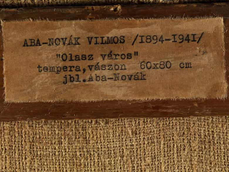 Detailabbildung: Vilmos Aba-Novák, 1894 - 1942