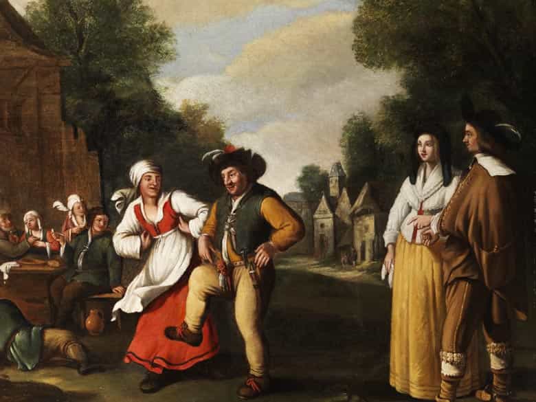 Detailabbildung: Thomas van Apshoven, 1622 Antwerpen - 1664 Antwerpen, zug./ Umkreis