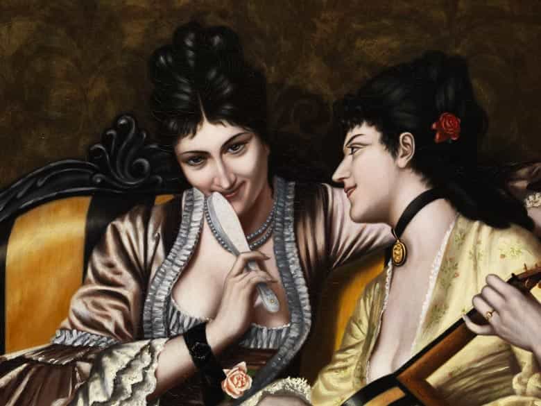 Detailabbildung: Luis Ricardo Falero 1851 Granada - 1896 London