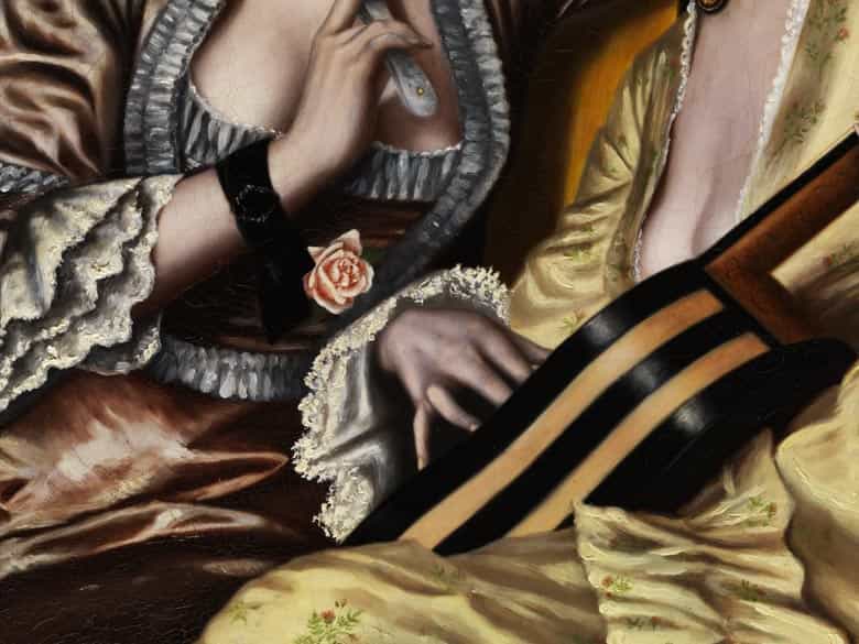 Detailabbildung: Luis Ricardo Falero 1851 Granada - 1896 London