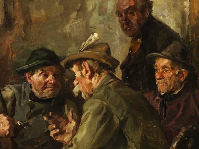 Detailabbildung: Hans Best, 1874 Mannheim - 1942 München