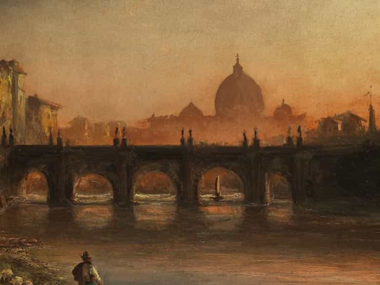 Detailabbildung: Albert Arnz, 1832 Düsseldorf - 1914