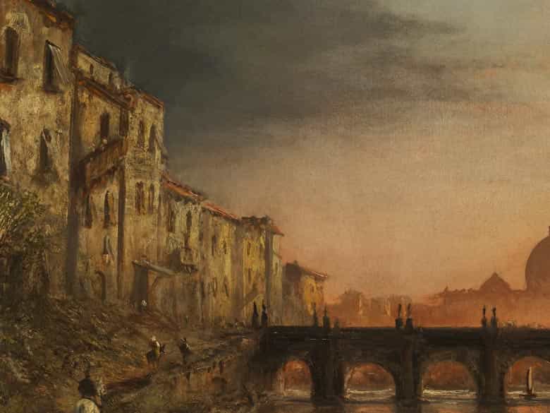 Detailabbildung: Albert Arnz, 1832 Düsseldorf - 1914