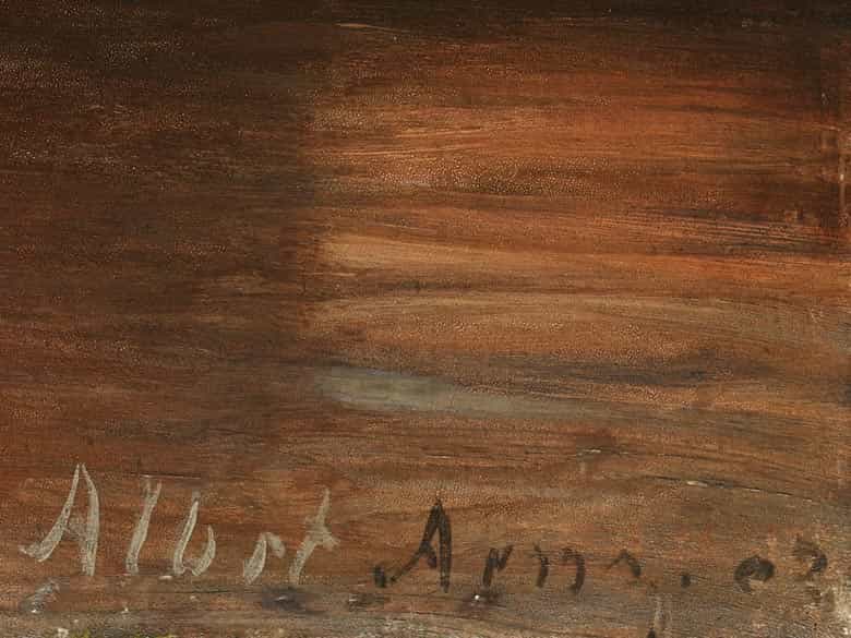 Detailabbildung: Albert Arnz, 1832 Düsseldorf - 1914