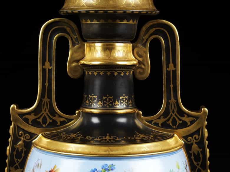 Detailabbildung: Drei bedeutende KPM-Vasen von Carl Friedrich Schinkel