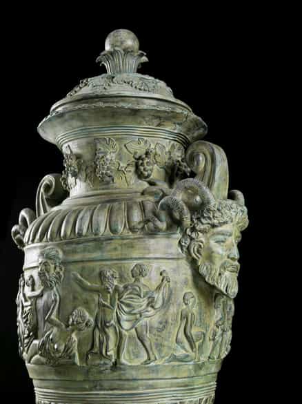 Detailabbildung: Große dekorative Standvase