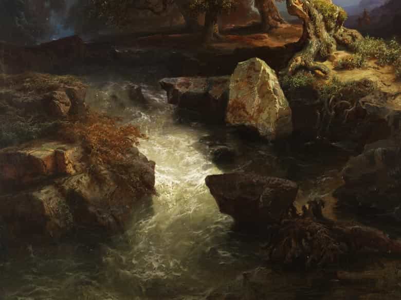 Detailabbildung: Hermann Wilhelm Cellarius, 1815 Aurich/ Ostfriesland - 1867 Leipzig