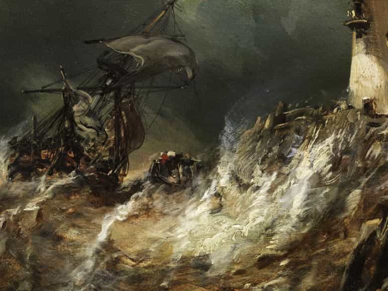 Detailabbildung: Louis Gabriel Eugène Isabey, 1803 Paris - 1886 Lagney