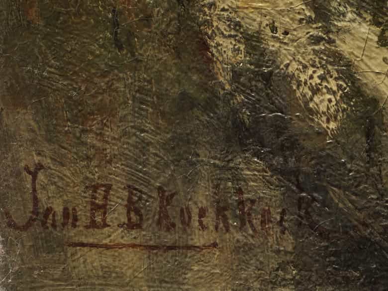 Detailabbildung: Johannes Hermanus Barend Koekkoek, 1840 Amsterdam - 1912 Hilversum