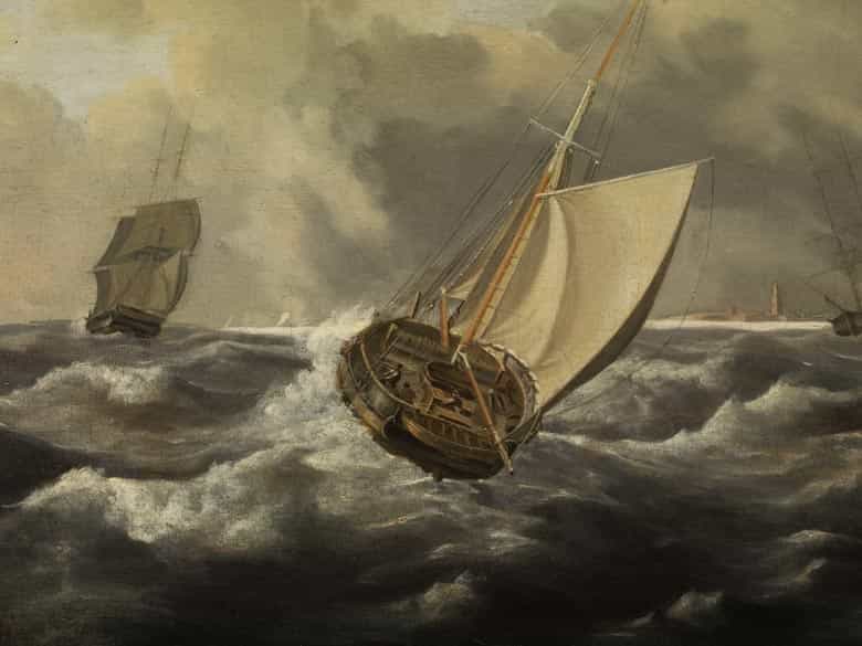 Detailabbildung: Johannes Hermanus Barend Koekkoek, 1840 Amsterdam - 1912 Hilversum