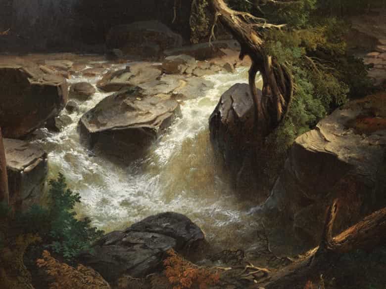 Detailabbildung: Joseph Wopfner, 1843 Schwaz/ Tirol - 1927 München
